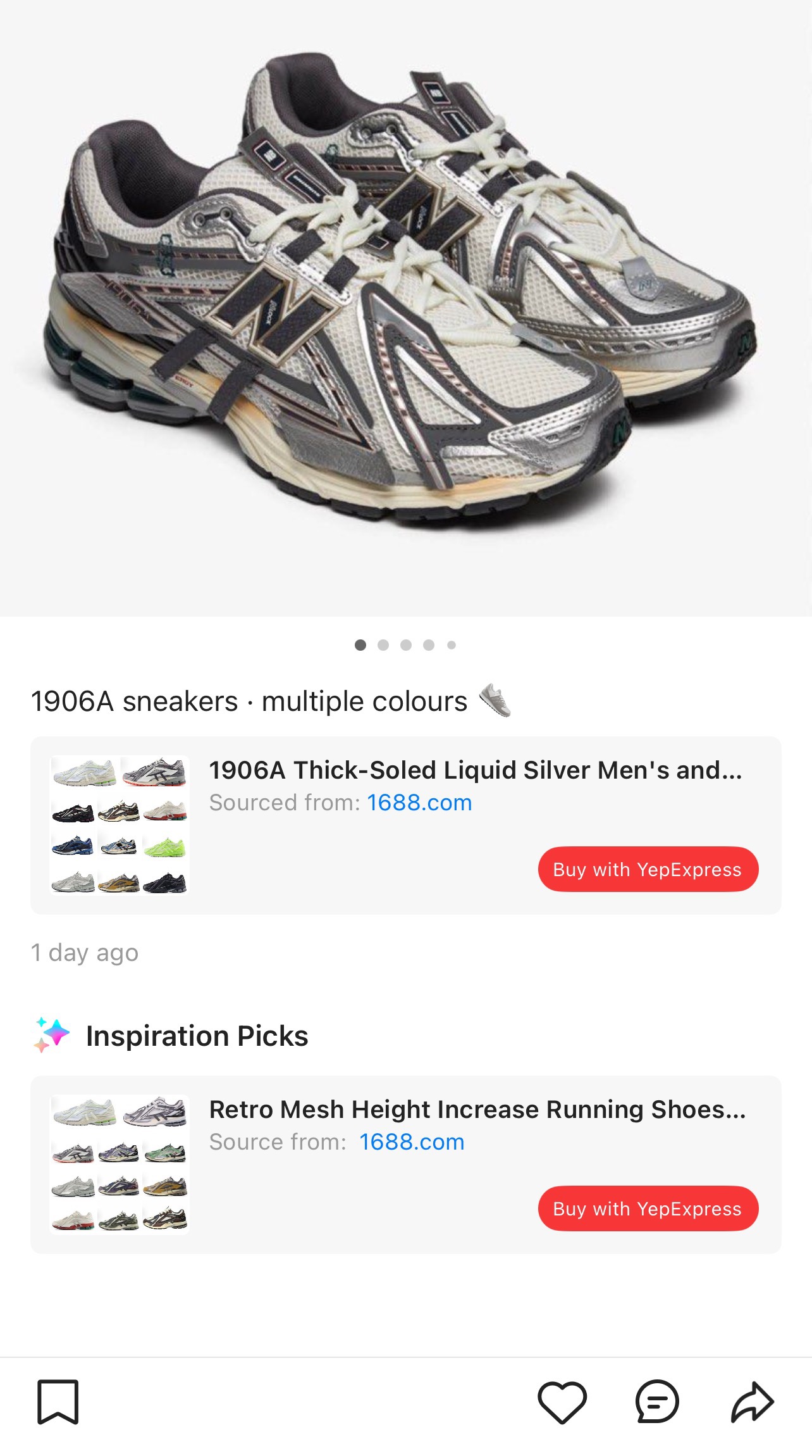 Hacoo-Post mit Buy with YepExpress
